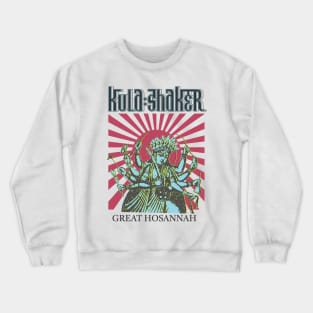 90s vintage classic kula shaker Crewneck Sweatshirt